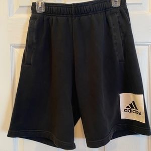 Adidas soft fleece shorts EUC